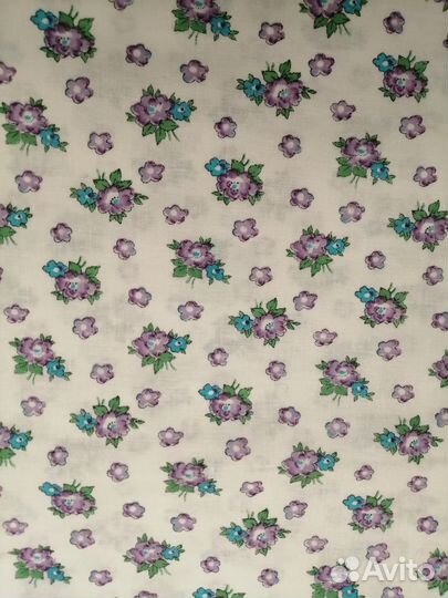 Отрезы тканей хлопок, батист, байка СССР