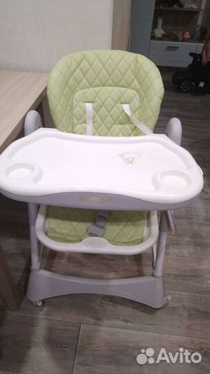 Стульчик для кормления happy baby classic