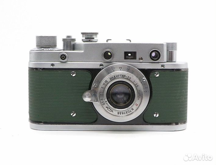 Зоркий С + Индустар 22 зеленый (СССР, 1957г.)