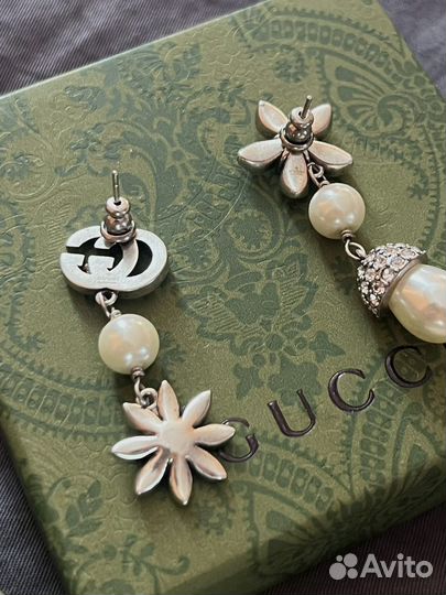 Серьги Gucci оригинал
