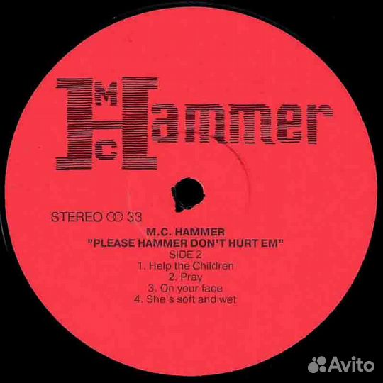 Виниловая пластинка MC Hammer