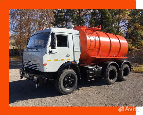 Услуги ассенизатора камаз-11 м3