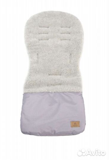 Матрас в коляску с натуральной овчиной