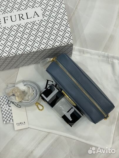 Сумка Furla Brava, темно-синяя