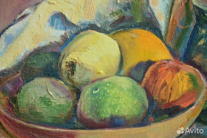 Картины. Холст. Масло. Фрукты. Натюрморт. Море