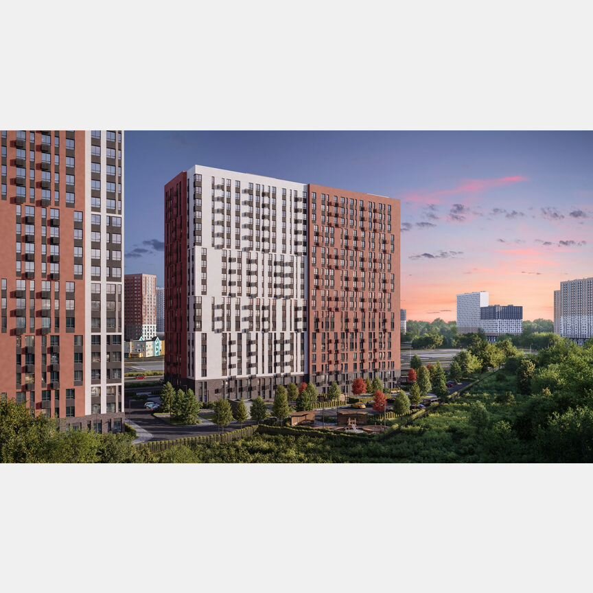 2-к. квартира, 62,5 м², 13/19 эт.