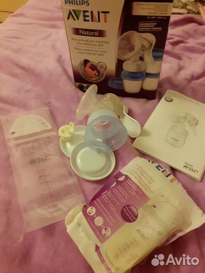 Молокоотсос avent ручной