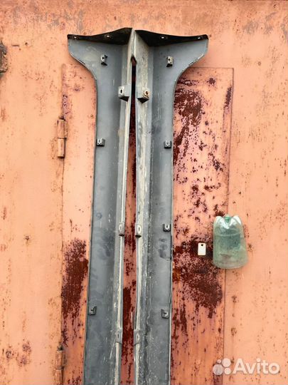 Обвес Nissan march AK12, пороги + губа