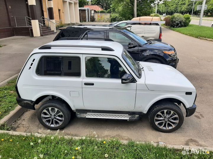 Рейлинги на крышу ваз 2121 Нива, Черные