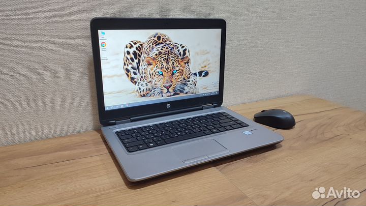 Мощный HP probook (i5-7200U/16гб озу/SSD 512)