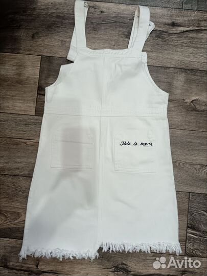 Джинсовый сарафан