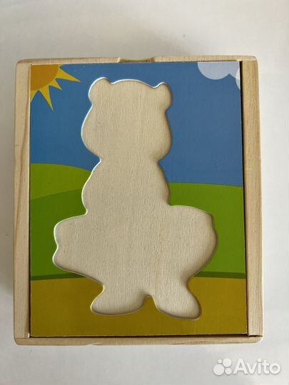 Пазлы для малышей «Медведица Маша»