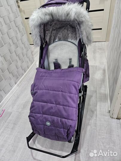 Коляска санки