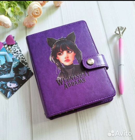 Блокнот для девочки Венсдей