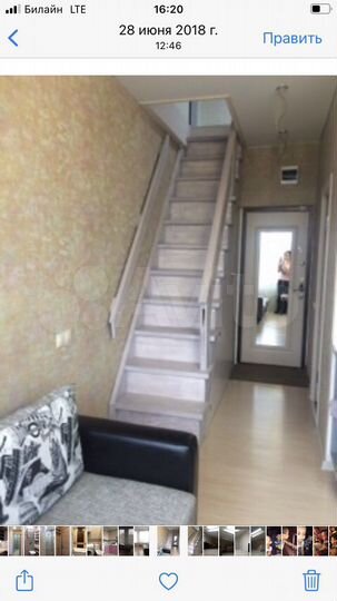 1-к. квартира, 40 м², 6/6 эт.