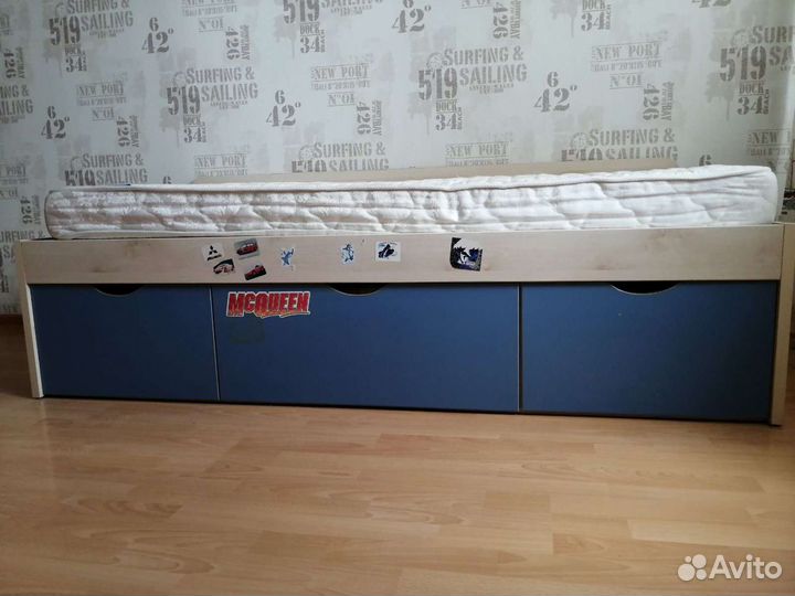 Кровать из мдф детская/подростковая