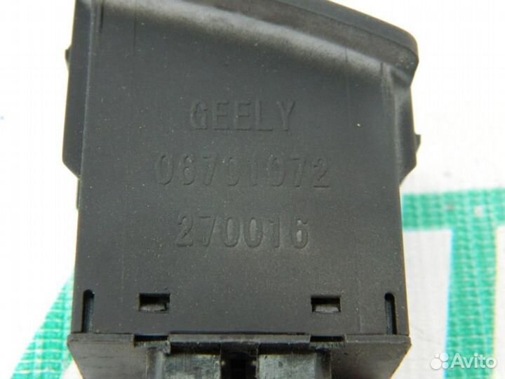 Кнопка освещения панели приборов для Geely Emgrand