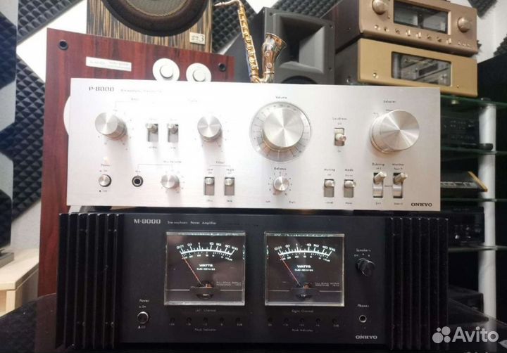 Onkyo M-8000 усил-ль мощности (двойное моно) Japan