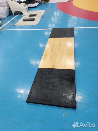 Помост для становой тяги компактный 230х50х4см DNN