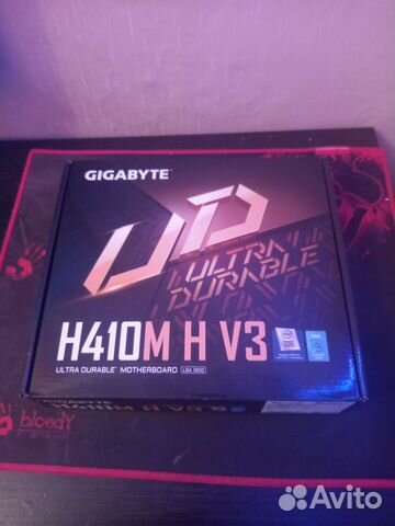 Материнская плата gigabyte h410m h v3 lga 1200