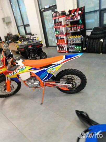 Мотоцикл эндуро без птс K23 передняя однокартриджная подвеска