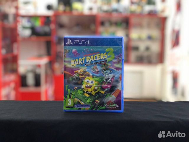Диск PS4 Nickelodeon Kart Racers 2: Grand Prix RUS