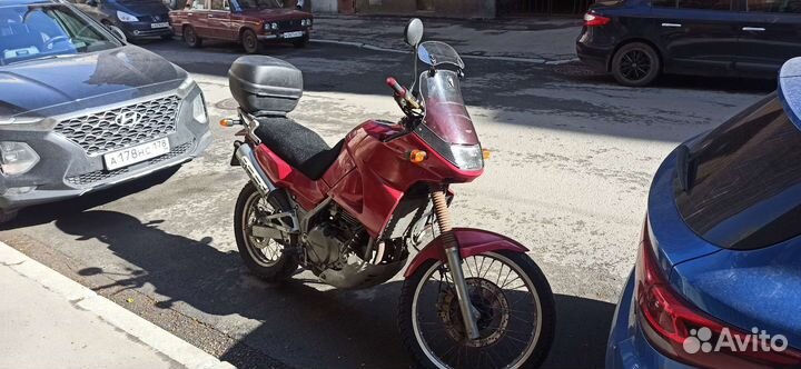 Kawasaki KLE500 с сигнализацией