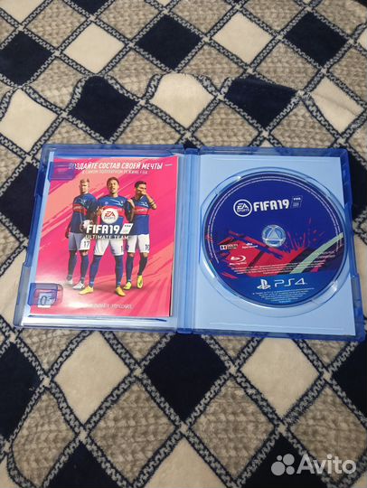 Диски на ps4 fifa 19