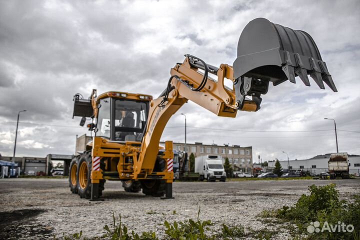 Экскаватор-погрузчик LuGong LG388H, 2023