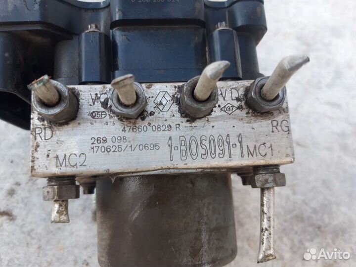 Блок насос абс ABS Рено Логан 2