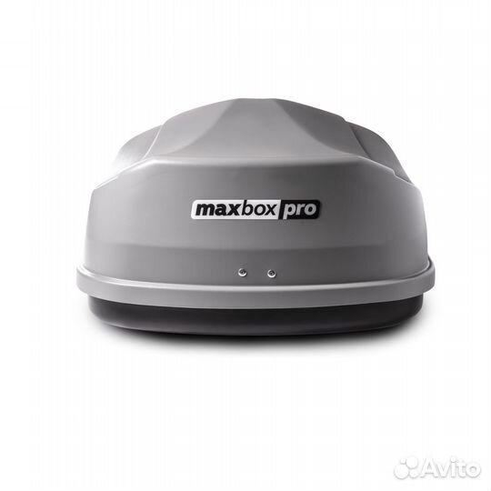 Автобокс на крышу MaxBox PRO 520 серый матовый