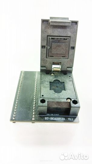 BGA107 / BGA 107 nand MCP адаптер RT-BGA107-01 ори