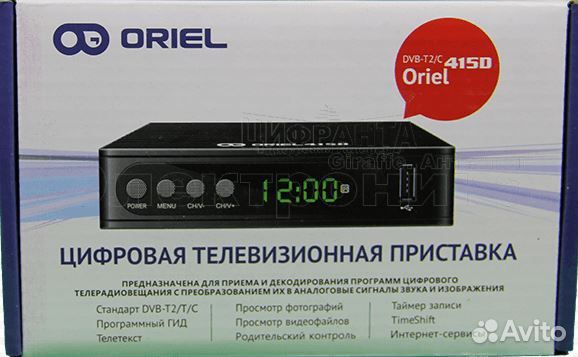 Цифровая тв приставка Oriel 4150