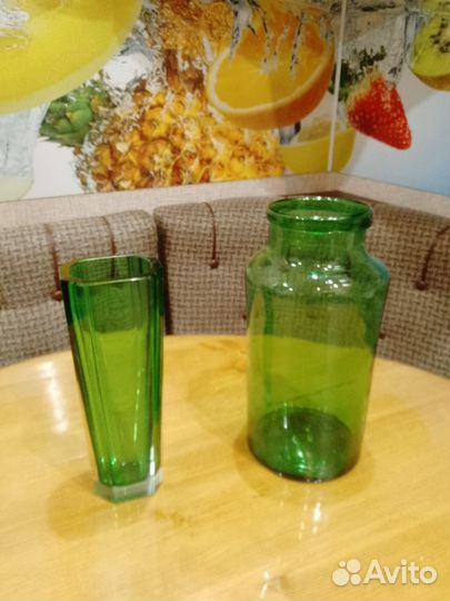 Ваза граненая банка до 1917 гг