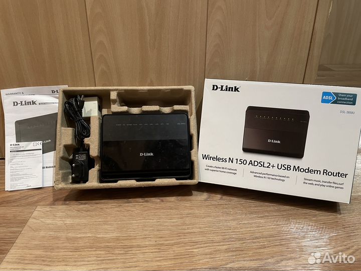 Модем D-Link Wireless N150 adsl2