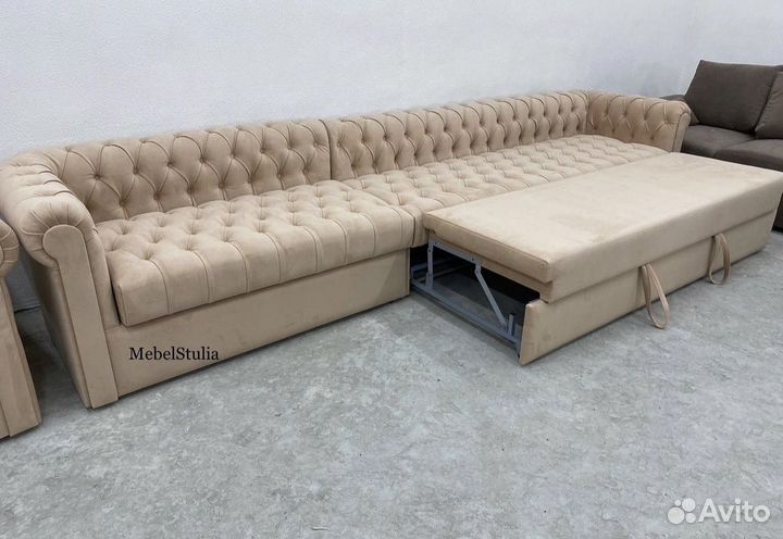 Диван Честер 4х метровый