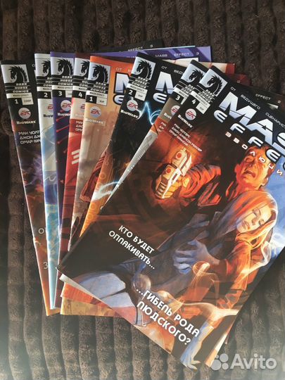 Синглы Mass Effect. Серии вторжение и эволюция