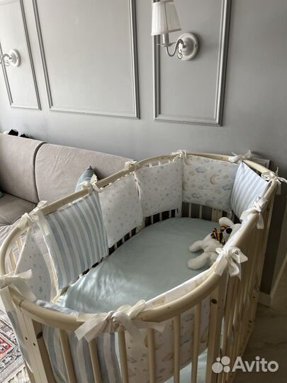 Детская кроватка-трансформер Бэтти Гандылян