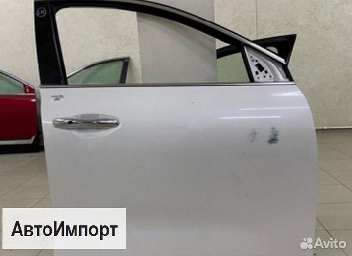 Киа Соренто Прайм дверь передняя правая белый