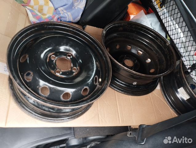 Диск колеса штампованный R15 Nissan купить в Москве | Авито