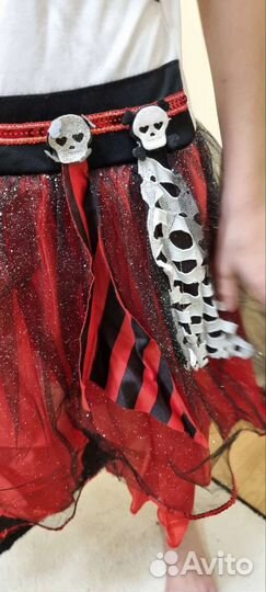 Костюм пиратки 128-134