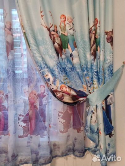 Комплект шторы и тюль