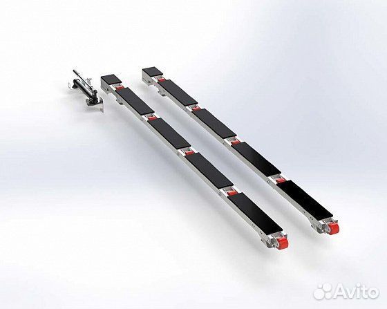 Роликовые ложементы для прицепа мзса 821131.202