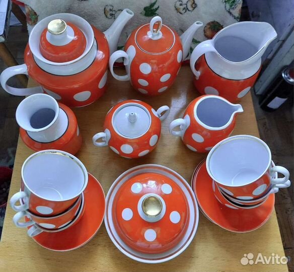 Чайный сервиз Горох