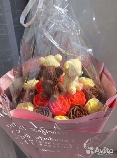 Наборы,букеты,фигурки из шоколада ручной работы