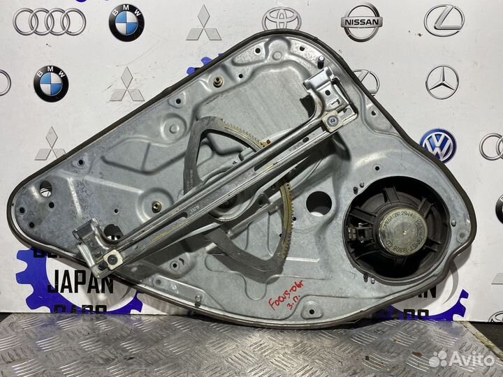 Задний правый стеклоподъемник Ford Focus 2