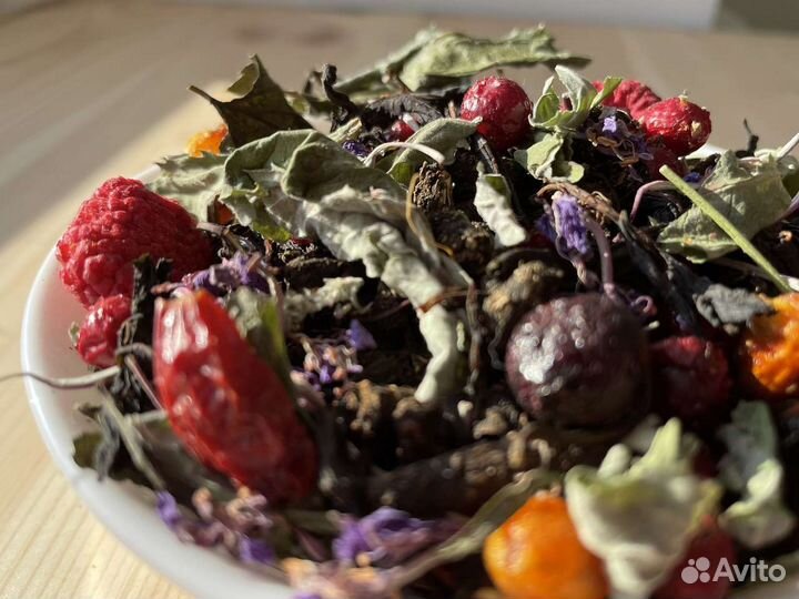 Иван-чай 1 кг с ягодами и травами, вкусный