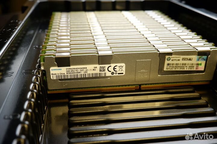 64Gb Серверная память ddr4 2400T LR HP 809085-091