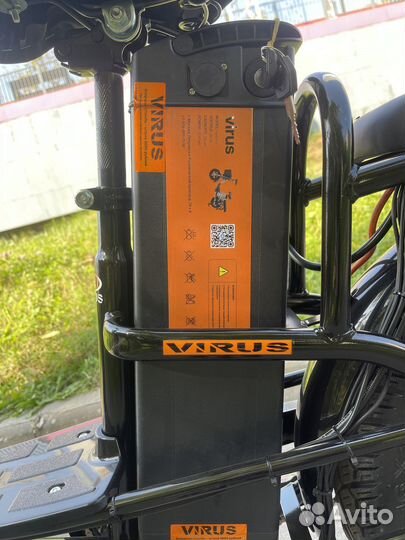 Электровелосипед монстр Virus Turbo S