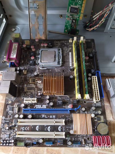 Системный блок бу на запчасти 775 socket